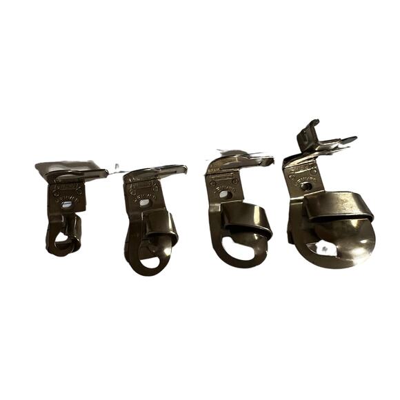 Vintage GREIST SET of 4  Hemming Foot Sewing Machine Attachment - Picture 4 of 4